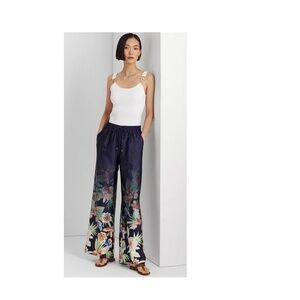 Ralph lauren satin charmeuse pants XS